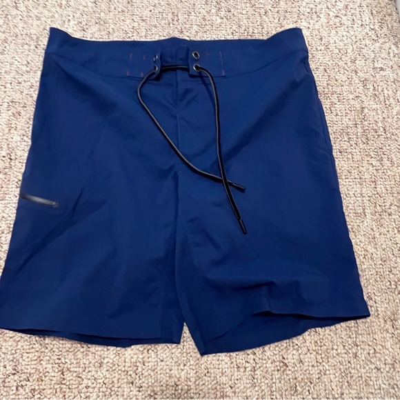 QOR Mens Shorts Size 34 Drawstring Boardshort Blue - Picture 6 of 7